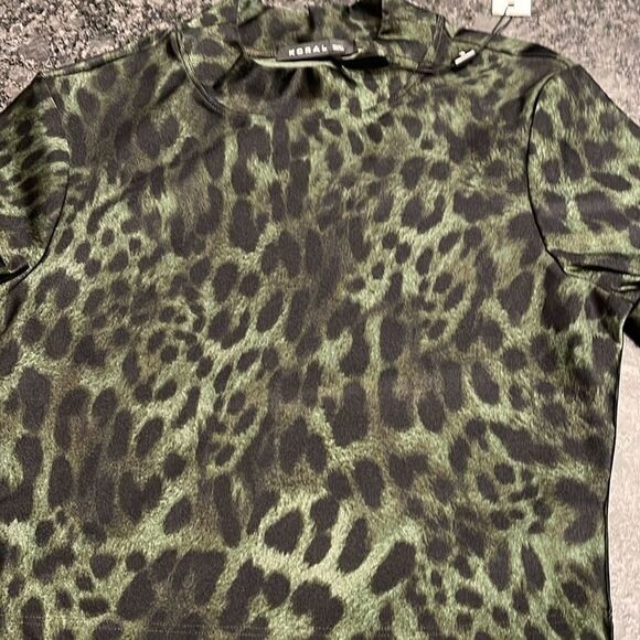 Koral Stella Cheetara Crop Top in Juniper Cheetara BNWT - Picture 5 of 7